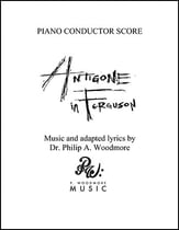 Antigone in Ferguson SATB choral sheet music cover